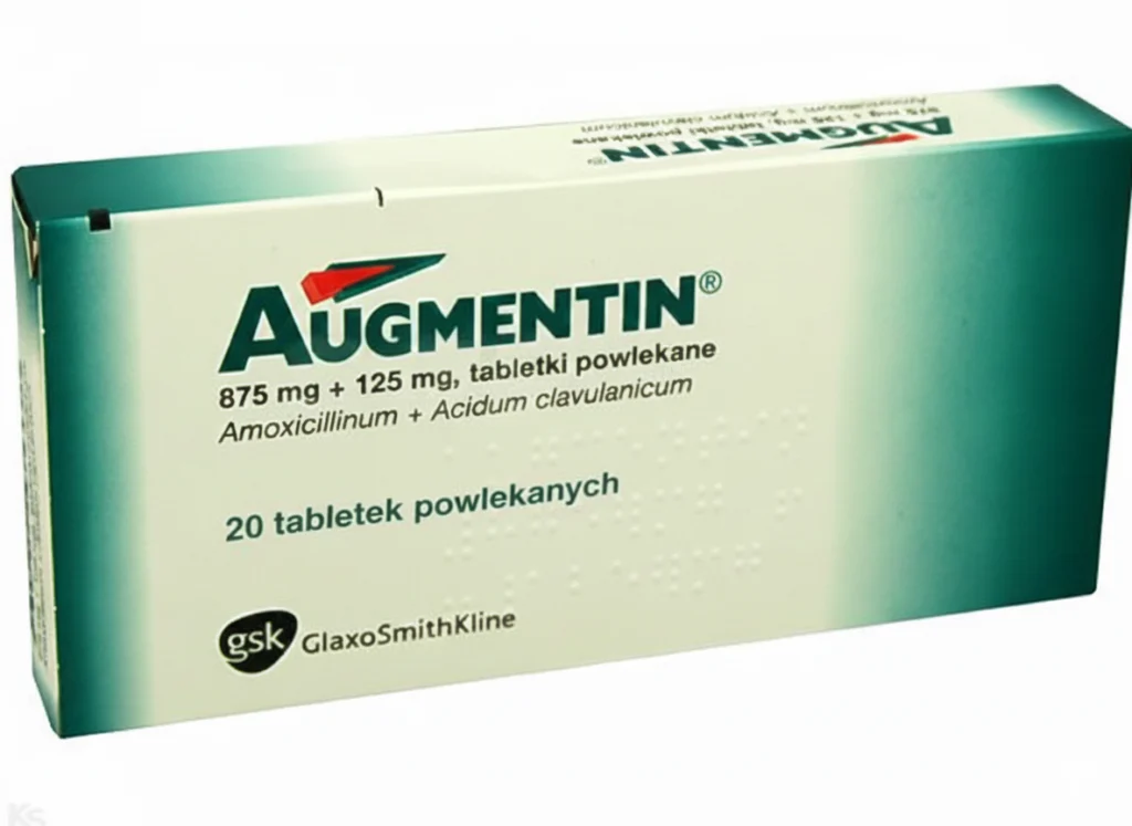 Augmentin tabletki powlekane (875 mg + 125 mg) – 20 tabl.