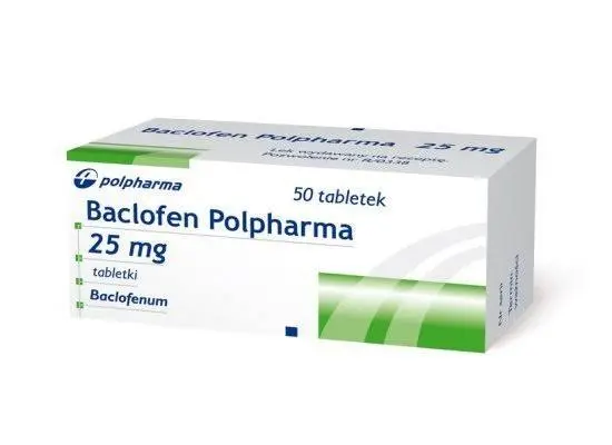 Baclofen Polpharma tabletki (25 mg) – 100 tabl.
