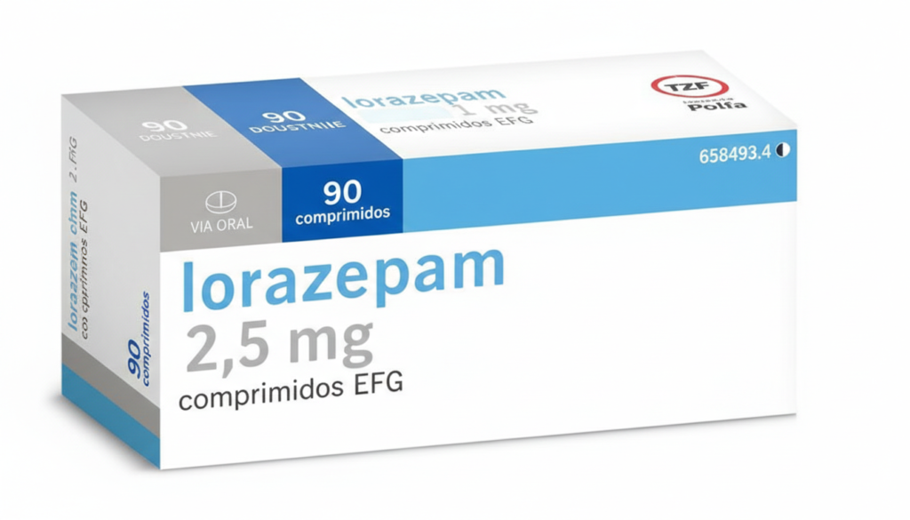 Lorazepam TZF Tabletki (2,5 mg) – 90 tabl.