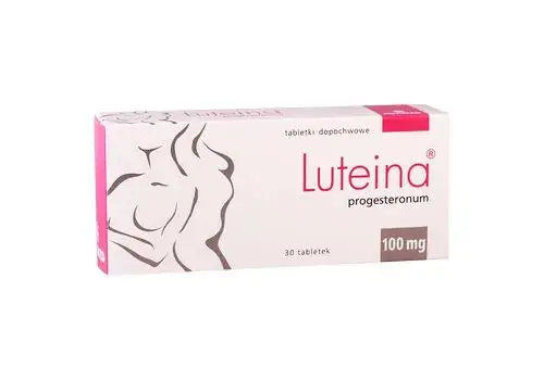 Luteina tabletki dopochwowe (100 mg) – 30 tabl.