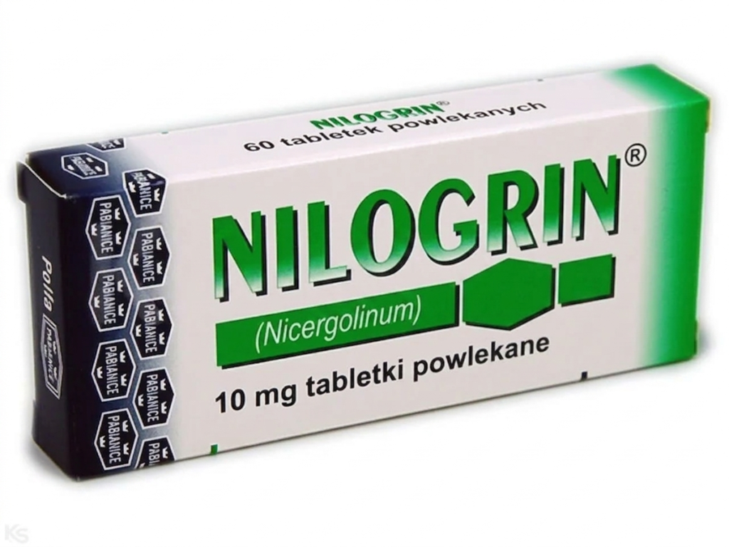 Nilogrin tabletki powlekane (10 mg) – 60 tabl.