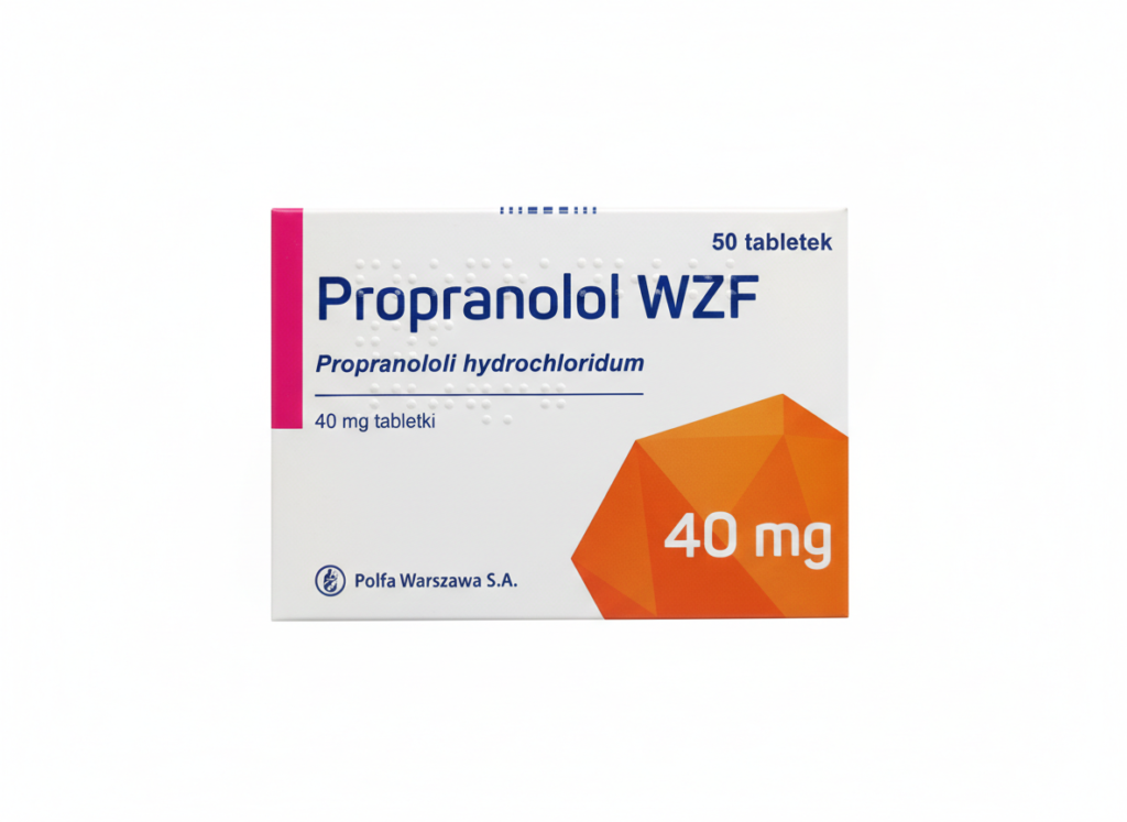 Propranolol WZF tabletki (40 mg) – 50 tabl.