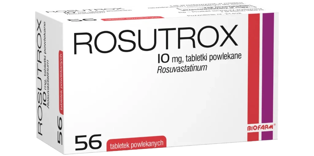 Rosutrox tabletki powlekane (10 mg) - 56 tabl.