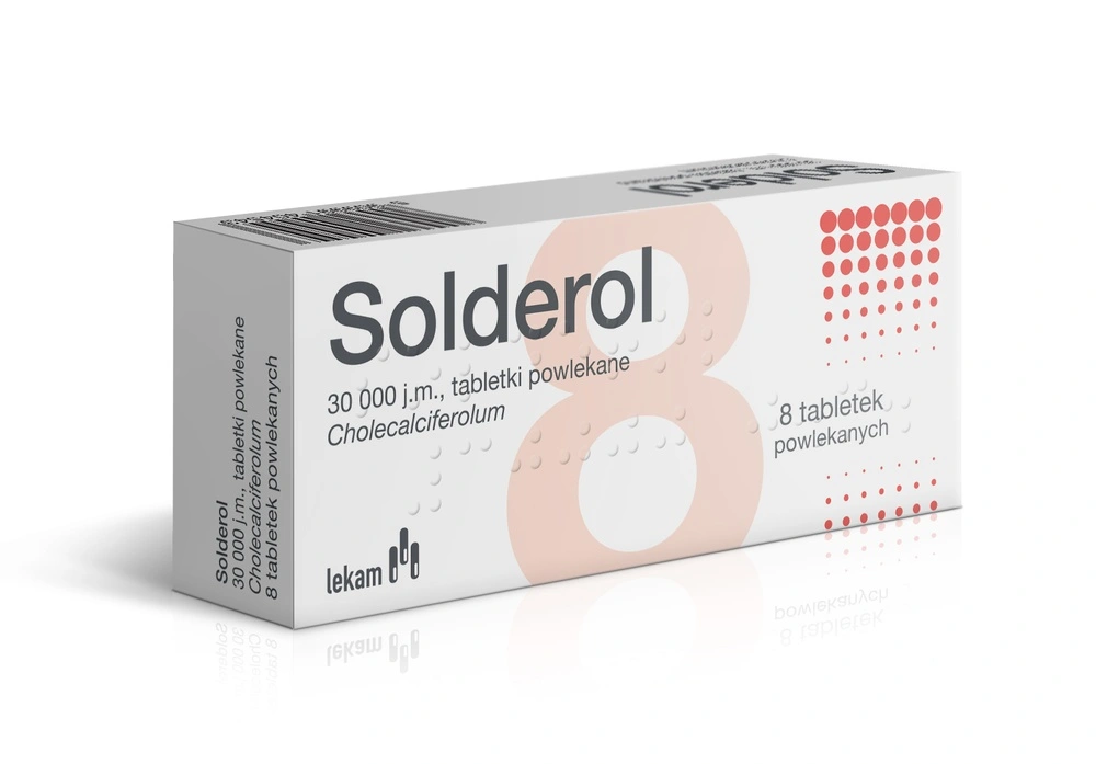 Solderol tabletki powlekane (30000 j.m.) – 8 tabl.