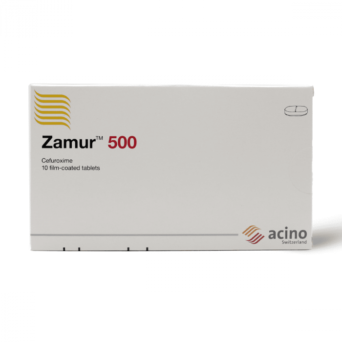 Zamur 500 tabletki powlekane (500 mg) – 10 tabl.