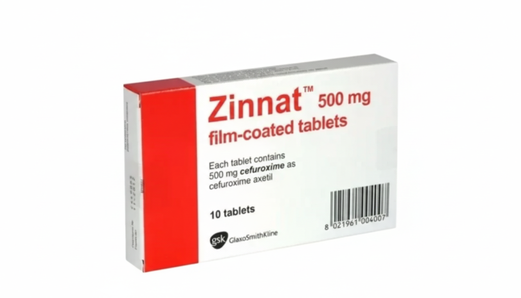 Zinnat tabletki powlekane (500 mg) – 10 tabl.